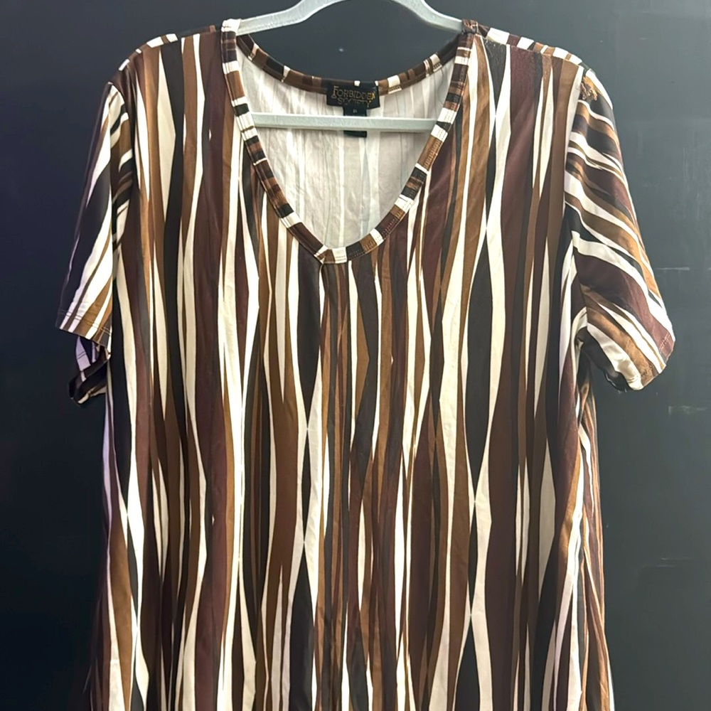 Multi-Brown Top